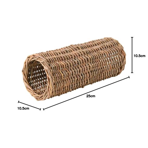 TX-62831 Wicker Tunnel 10x25 cm