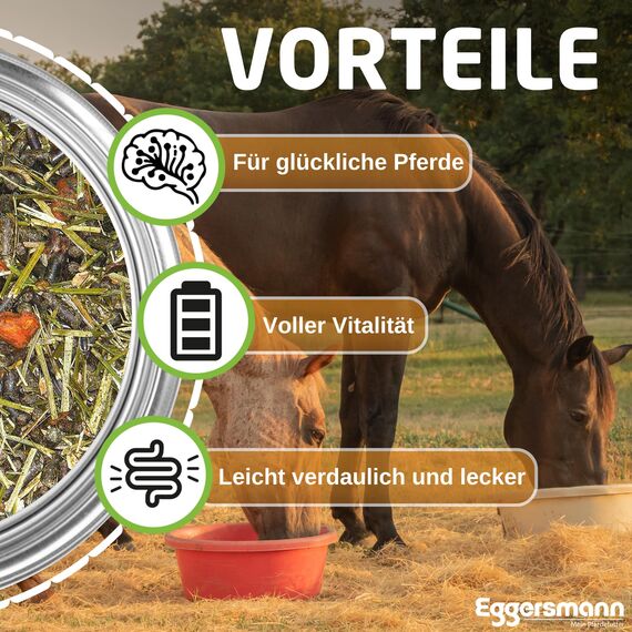 Eggersmann EMH Struktur getreidefrei 20 kg - stärke- und zuckerreduziertes Pferdefutter