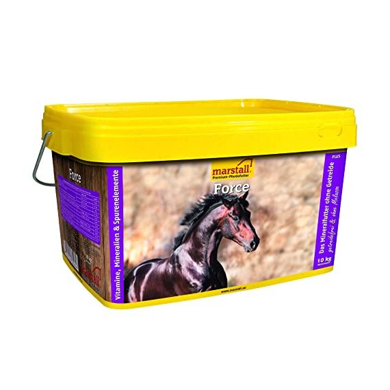 marstall Premium-Pferdefutter Force, 1er Pack (1 x 10 kilograms)