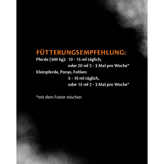 EQUISTRO® Haemolytan 400 | Ergänzungsfuttermittel für Pferde | Unterstützung der Vitalität | Kann zur Verbeserung der allgemeinen Leistungsbereitschaft beitragen | 1L