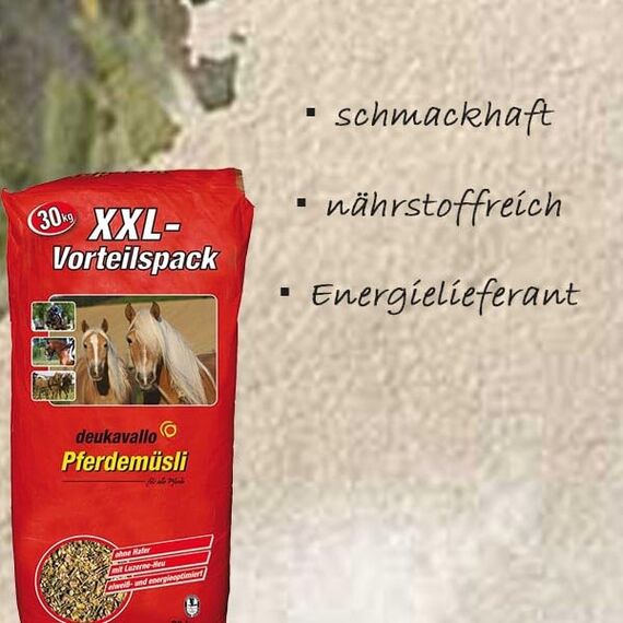 Deuka Deukavallo Pferdemüsli XXL, 30 kg