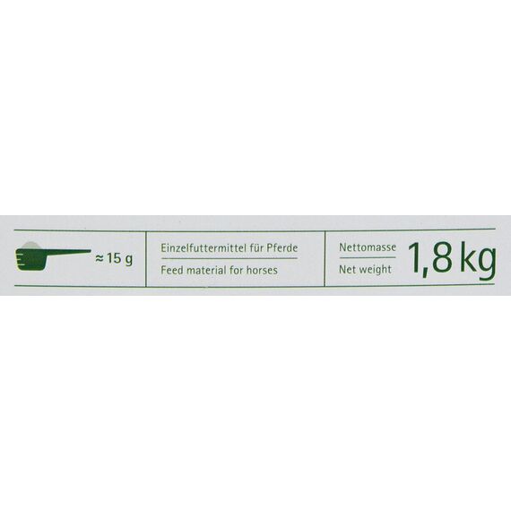 Mühldorfer Pferdefutter Mühldorfer Bronchopur Herbal - 1,8 kg - Fördert das Abhusten - Beruhigt Atemwege - Wohltuender Inhalier-Effekt