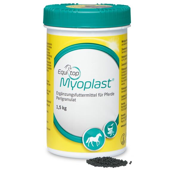 EQUITOP Myoplast Muskelaufbau Granulat für Pferde 1,5 kg