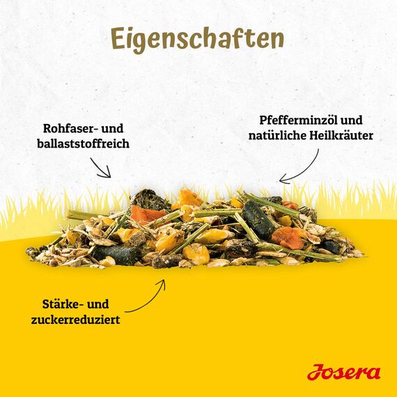 JOSERA Wald & Wiese (1 x 15 kg) | Premium Pferdefutter - das atemwegsunterstützende Kräutermüsli| haferfrei |Stärke- & zuckerreduziert | 1er Pack