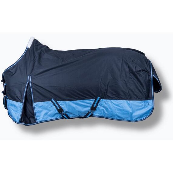 RL24 - Winterdecke 300g Füllung 600D BASICLINE blau/Babyblau 145cm