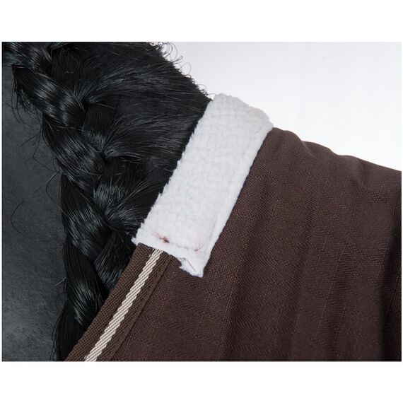 RL24 - Winterdecke 300g Füllung 600D BASICLINE braun/beige 145cm