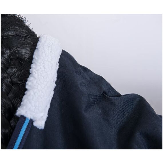 RL24 - Winterdecke 300g Füllung 600D BASICLINE blau/Babyblau 95cm