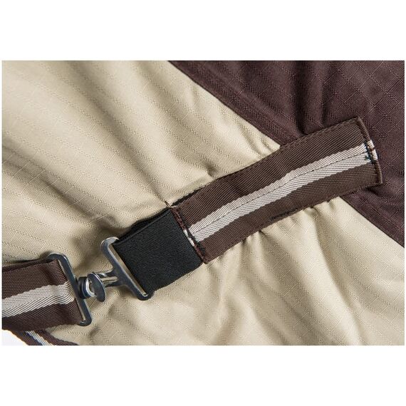 RL24 - Winterdecke 300g Füllung 600D BASICLINE braun/beige 125cm