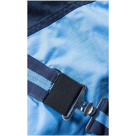 RL24 - Winterdecke 300g Füllung 600D BASICLINE blau/Babyblau 95cm