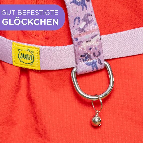 Jubi® Lilla Pferdeleine Kinder - größenverstellbar für perfekten Sitz und Aufbewahrungsbeutel - Pferdegeschirr für Kinder/Pferdespielzeug…