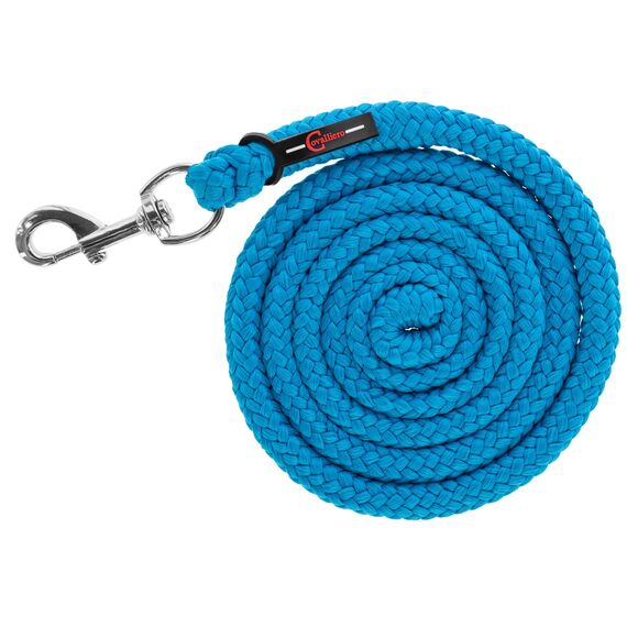 Kerbl Führstrick Hippo mit Karabinerhaken ? Blau (Länge 200 cm, Gewicht 0,1 kg, Material Polyethylen, Strick, Leine) 3230441