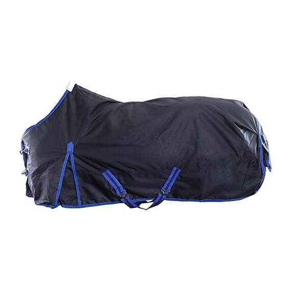 RL24 - Winterdecke 300g Füllung 600D BASICLINE dunkelblau 125cm