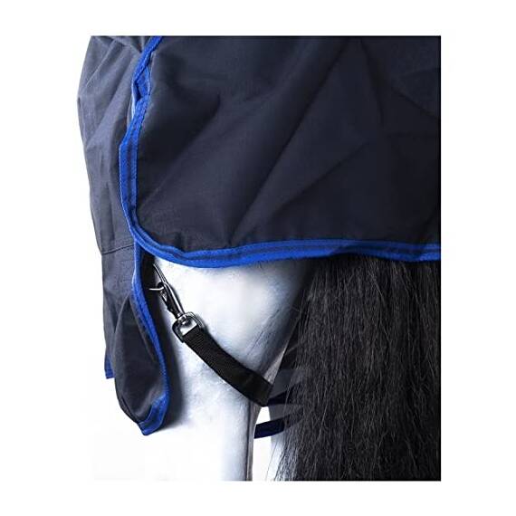 RL24 - Winterdecke 300g Füllung 600D BASICLINE dunkelblau 125cm