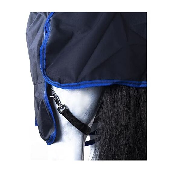 RL24 - Winterdecke 300g Füllung 600D BASICLINE dunkelblau 105cm
