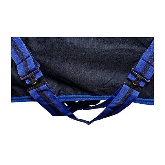 RL24 - Winterdecke 300g Füllung 600D BASICLINE dunkelblau 95cm