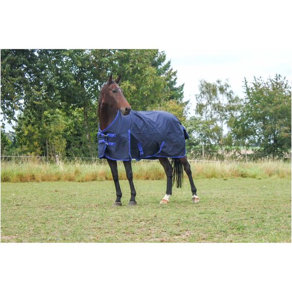 RL24 - Winterdecke 300g Füllung 600D BASICLINE dunkelblau 95cm