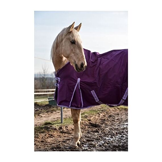 RL24 - Winterdecke 300g Füllung 600D BASICLINE lila 95cm