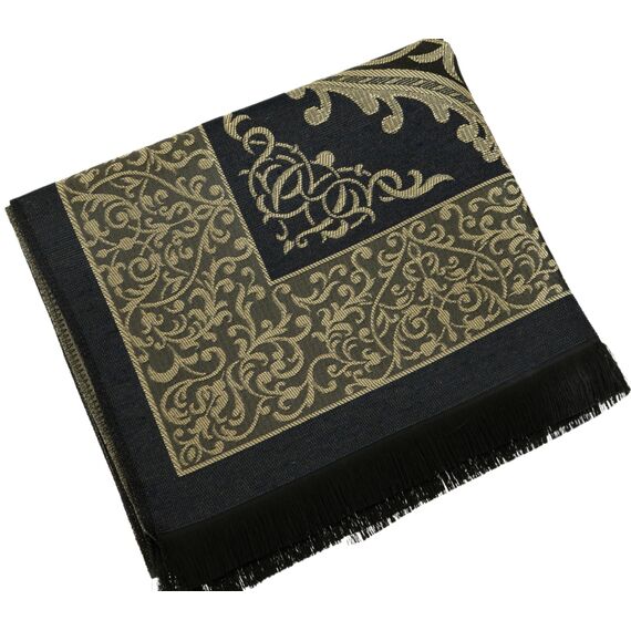 Prien Muslimischer Gebetsteppich Mit Gebetsperlen Für Frauen Männer, Geschenke Bayram, Ramadan, Teppich Beten Islam, Gebetsteppich Set, Islamische Gebetsmatte, Seccade Namaz, Muslim Mat (Marineblau)