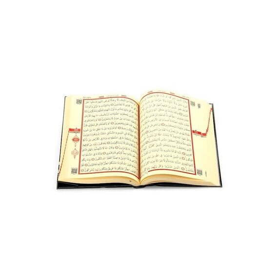 Luxuriöse islamische Gebetsgeschenkbox, Deluxe 7-Teiliges Set mit Koran & Gebetsperlen Tesbih & Gebetsteppich mit Kaaba-Design & Miswak-Stick & Solidem Geruch & Kufi-Hüte & Hacerul Esved, Ramadan
