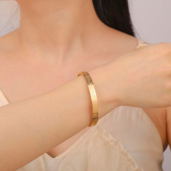 VASSAGO Islamische Geschenke Ayatul Kursi Armbänder für Frauen Männer muslimischen Koran Allah öffnbare Armreifen ayatul Kursi arabische Kalligraphie Manschette Armband islamischen Schmuck Eid