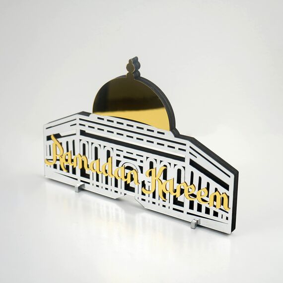 iwa concept Ramadan Kareem Masjid Al-Aqsa Islamische Tischdekoration | Eid Mubarak | Ramadan Mubarak | Ramadan Dekoration | Islamische Tischdekoration | Islamische Wandkunst