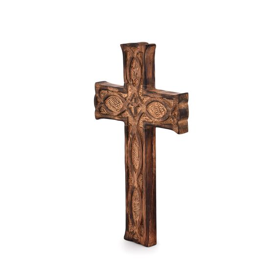 Nirvana Class Handgefertigtes Wandkreuz aus Holz für Kirche, Heim, Raumdekoration