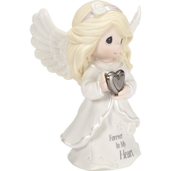 Precious Moments Forever in My Heart Engel Memorial Bisque Porzellan/Metall Figur 182012