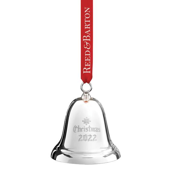 Reed and Barton 2022 Weihnachtsglocke, 0,30, metallisch