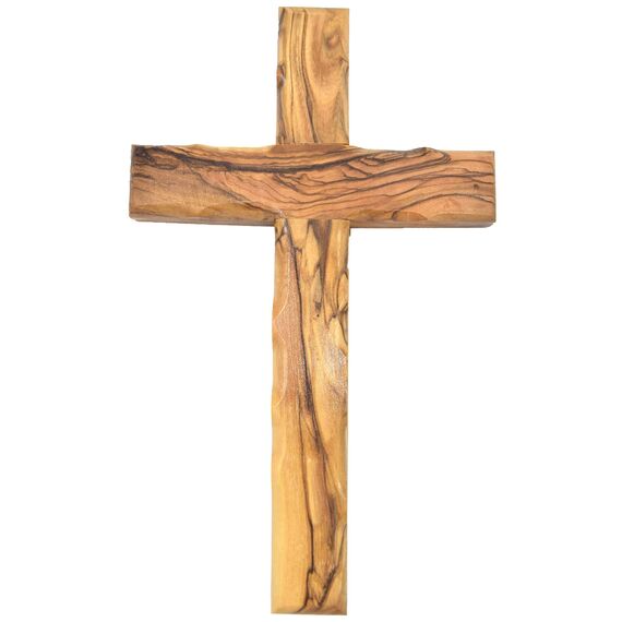 Zuluf Wall Hanging Olive Wood Cross 20cm Olivewood Christian Wall Cross (Ow-Crs-051) by