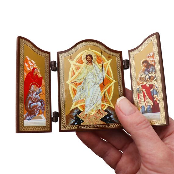 NKlaus 1450 Heiliger Nikolaus christliche Ikone Svjatitel' Nikolaj Chudotvorec Reis