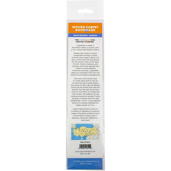 Sponsored Ad - Man of God, Bulk Pack of 6 Woven Fabric Christian Bookmarks, Silky Soft Joshua 1:9 Flexible Bookmarker for