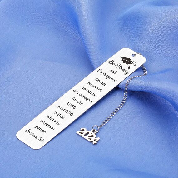 College Graduation Gifts for Her Him Inspirational Bible Bookmark Christian Gifts for Women Men Senior Year Grade Gifts 2023 Graduation Gifts for Boys Girls Daughter Son Best Friends Book Lovers Gifts