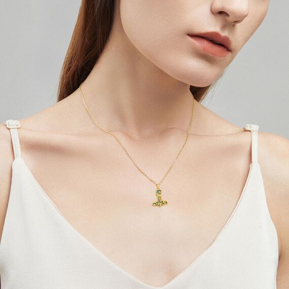 CUPENDA Thor Hammer Halskette Sterling Silber Gold Mjolnir Baum des Lebens Anhänger Nordic Wikinger Schmuck Geschenke für Damen