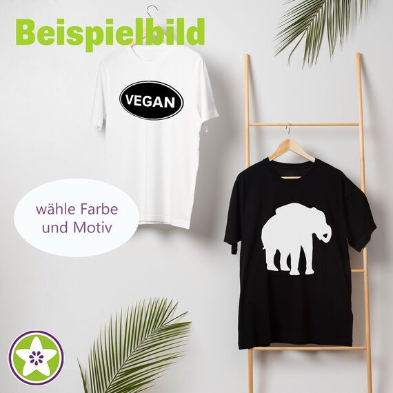 Kiwistar - T-Shirt - schwarz - Davidstern Judentum Motiv Bedruckt Funshirt Design Print - mit Motiv Bedruckt - Funshirt Design - Sport - Freizeit - Herren - S