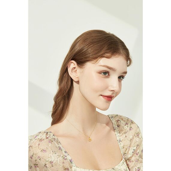 Amaxer Zarte Halskette mit Anhänger in Form eines hebräischen Davidsterns Chai für Frauen, minimalistisch, Chanukka, Magen Judaica, Edelstahl, L50, Edelstahl