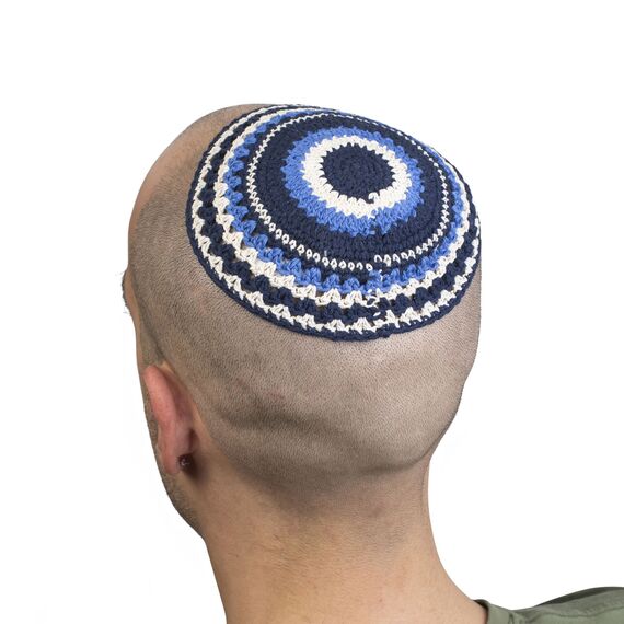 JL Kippha's Mehrfarbige Baumwolle Kippah Yarmulke jüdischen Yamaka Kippa Israel Cap Judaica