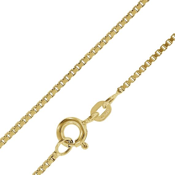 trendor Erzengel Raphael Anhänger Gold 333 an goldplattierter Kette elegantes Schmuckstück für Damen und Herren, zauberhafte Geschenkidee, 41432-45 45 cm