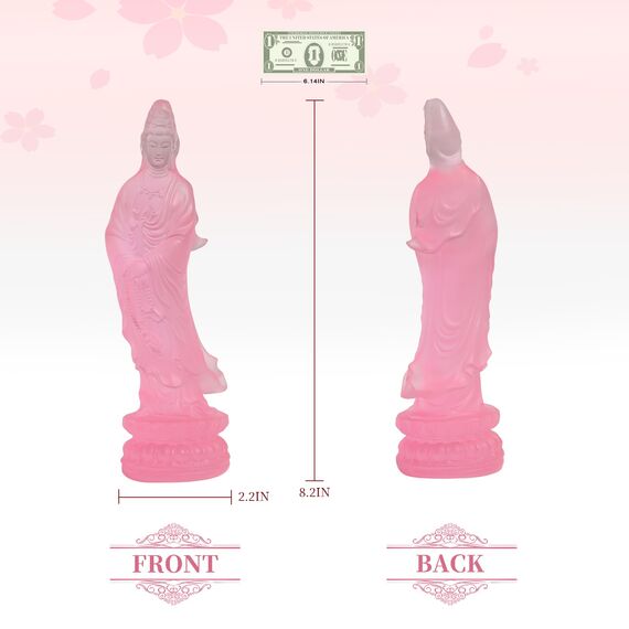 Guan Yin Statue, Quan Yin, Kwan Yin im Wind, Kuan Yin Buddha-Statue, Zen, meditierende Statue, Göttin der Göttin der Gnade und des Mitgefühls im Wind, Yoga, spirituelle Feng Shui-Dekoration