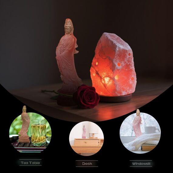 Guan Yin Statue, Quan Yin, Kwan Yin im Wind, Kuan Yin Buddha-Statue, Zen, meditierende Statue, Göttin der Göttin der Gnade und des Mitgefühls im Wind, Yoga, spirituelle Feng Shui-Dekoration