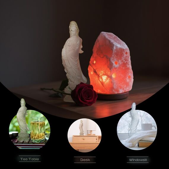 Guan Yin Statue, Quan Yin, Kwan Yin im Wind, Kuan Yin Buddha-Statue, Zen, meditierende Statue, Göttin der Göttin der Gnade und des Mitgefühls im Wind, Yoga, spirituelle Feng Shui-Dekoration