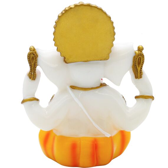 Indische Gott Ganesh-Statue – Hinduismus-Mandir-Tempel-Puja-Artikel, indische kleine Ganesha-Idol-Figur, Murti Puja-Kollektionen, Diwali-Geschenke, Dekoration, Hinduismus, Buddha, Altar, Schrein-Set