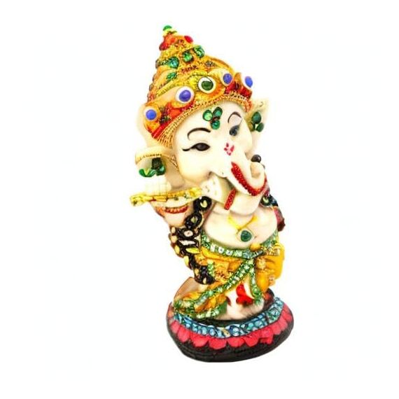 TIED RIBBONS Ganesha-Statue, 14 cm, Ganesha-Idol für den Tisch, indisches Gott, Idol, Diwali-Geschenke, Ganesha-Chaturthi-Dekoration, indischer Gott, Idol Rückkehrgeschenke, Ganesha-Statuen für