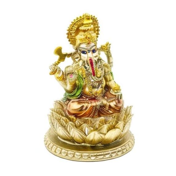 BangBangDa Hindu-Gott, Ganesha-Statue, indisches Idol, Ganesha-Figur, indisches Heimbüro, Mandir-Tempel, Pooja-Artikel, Diwali-Geschenke, Puja-Produkt, Altar, Schrein, Yoga-Raum, Medietation,