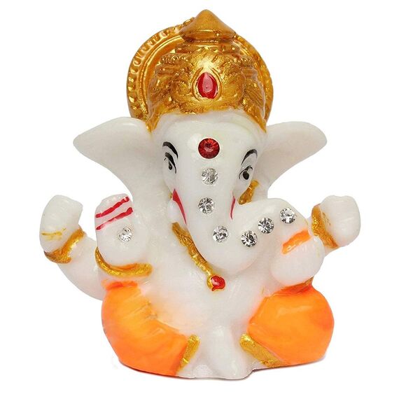 Satre Online and Marketing Pheta/Pagdi Ganesha/Ganpati - Idol/Figur/Statue/Skulptur