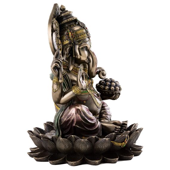 Top Collection Ganesha Hindu Elephant Statue, Mehrfarbig