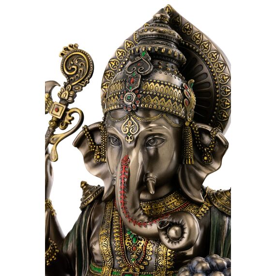Top Collection Ganesha Hindu Elephant Statue, Mehrfarbig