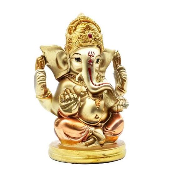Indischer Elefant Murti Ganesha-Statue – indischer Elefant Murti Gott Dekor – Indien Handmalerei Figuren Idol Pooja Mandir Artikel handgefertigt Hochzeit Return Geschenke Dekorationen