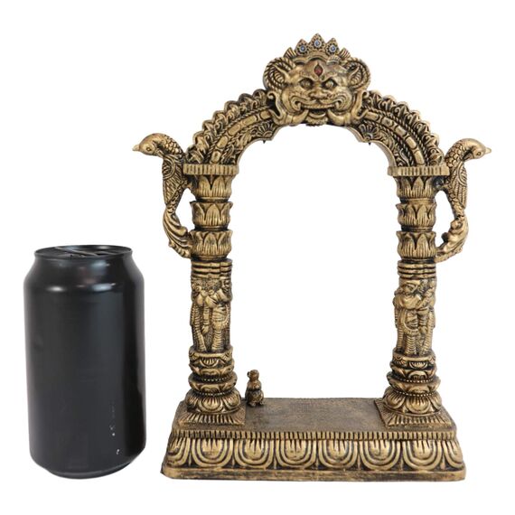 Ebros Dekofigur Hinduismus, Elefant, Gott, Baby, Ganesha, spielt auf Schaukel mit Mooshika-Ratte unten, Statue, Schutzpatron der Erfolg, Kunst und Weisheit, Hinduismus, Vastu Altar, dekorativer Akzent