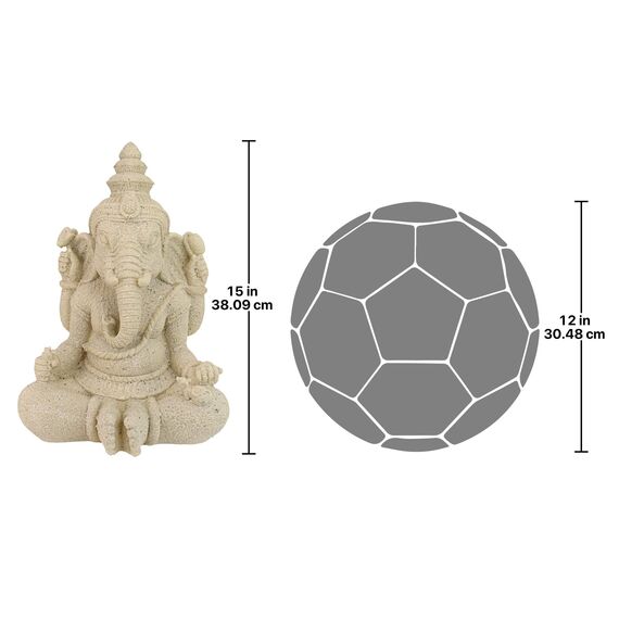 Design Toscano Lord Ganesha Hinduistische Gott-Statue