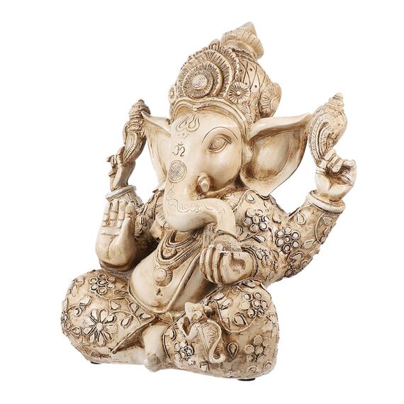 YARNOW Hindu-Ganesha-Statue, Ganesha, Elefant, Meditation, Ornament, Reichtum, Skulptur, Geschenk, Heimdekoration